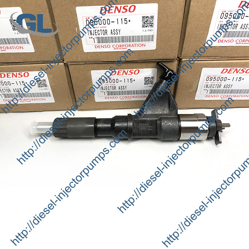 Mitsubishi Common Rail Denso Diesel Injector 095000-1150 095000-1151