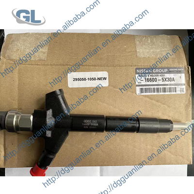 Original Diesel Common Rail Fuel Injector 295050-1050 16600-5X30A for NISSAN NAVARA PATHFINDER YD25DDTI D5 D22