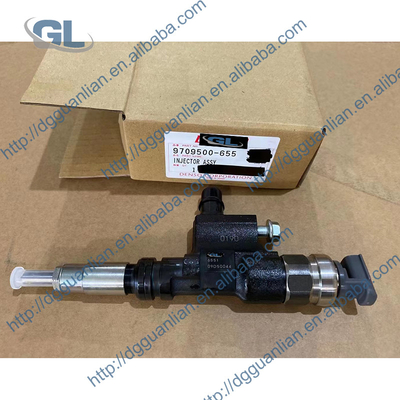 Genuine diesel common rail injector 095000-6550 095000-6551 23670-E0190 for HINO bus N04C