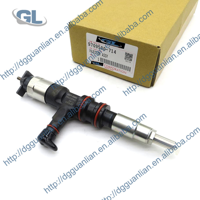 Genuine diesel fuel common rail injector 095000-7140 33800-52000 for HYUNDAI HD35, HD75 Euro 4