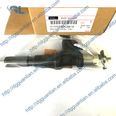 Common Rail Fuel Diesel Injector Assy 095000-6303 095000-6304 095000-6305 1-15300436-3 1-15300436-4 For ISUZU 6WG1
