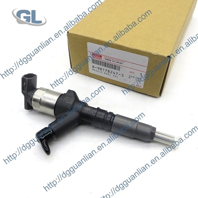 Genuine Common Rail Fuel Injector 295050-0930 295050-0933 8-98178247-0 8-98178247-3 For ISUZU 4JH1