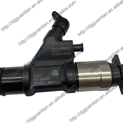 Diesel Common Rail Injector 095000-8010 095000-8011 For HOWO A7 VG1246080051